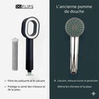 Pommeau de Douche Filtrant